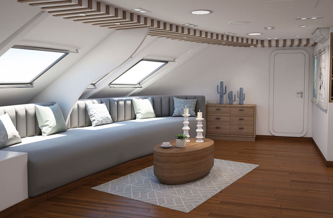 Luxury cruise ocean spray cabins